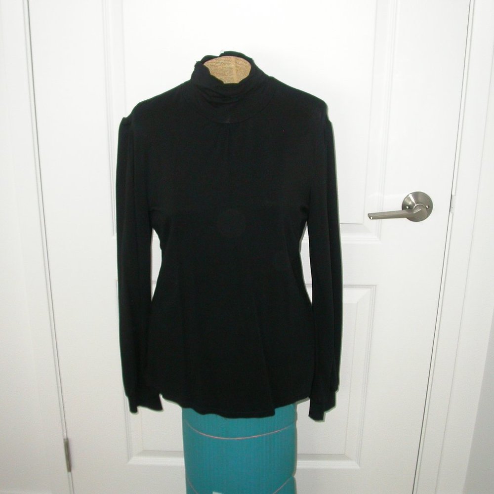 Formal Black Turtleneck